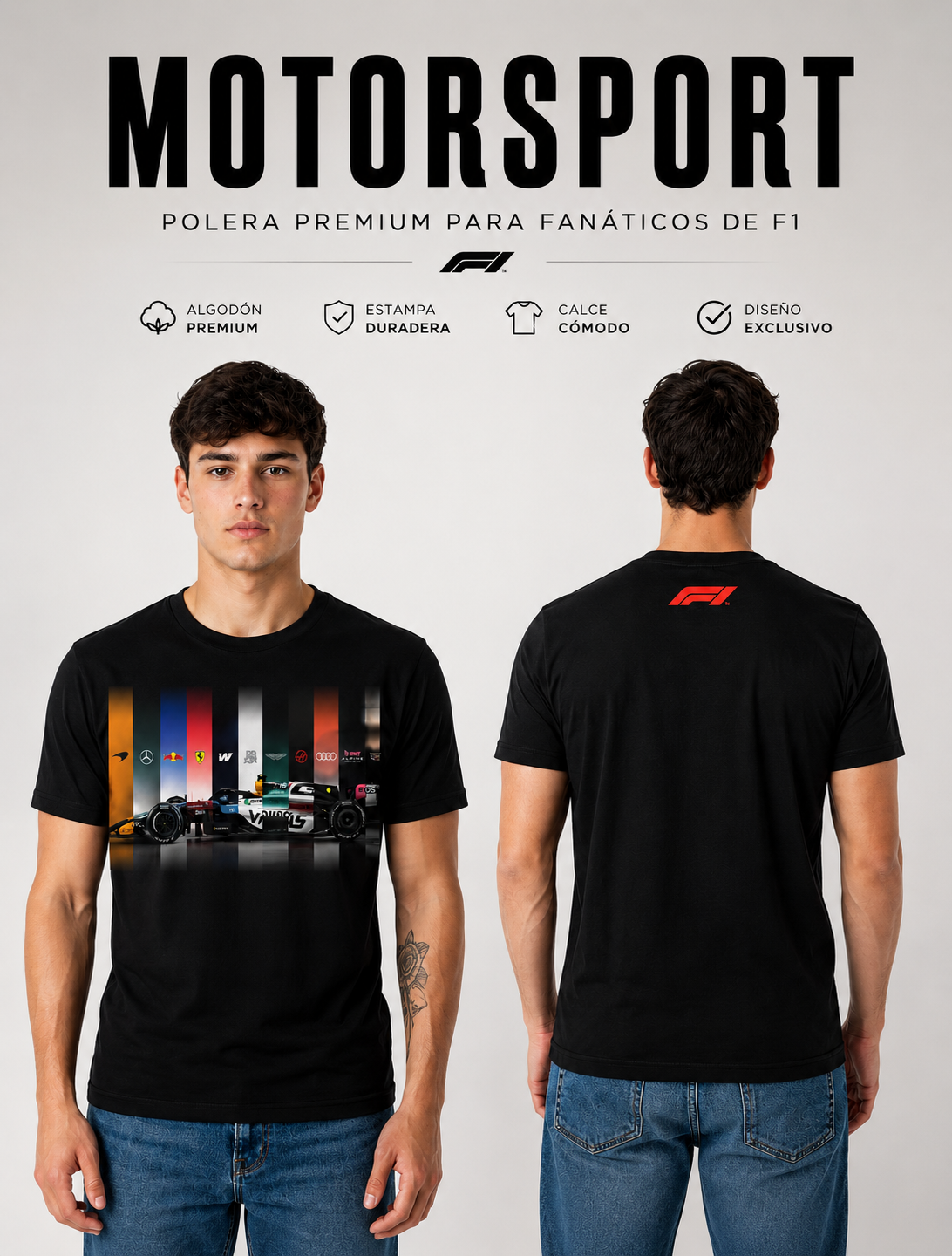 Polera Motorsport Legends Six60th