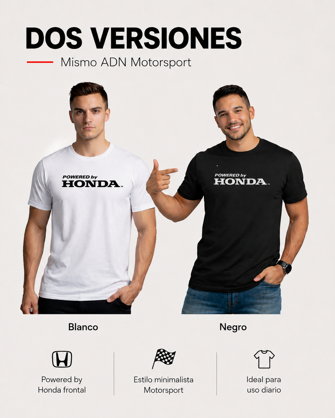 Polera Powered by Honda – Motorsport Collection