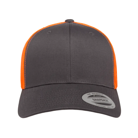 Gorras Flexfit Yupong 6606 Girs Carbon- Naranja