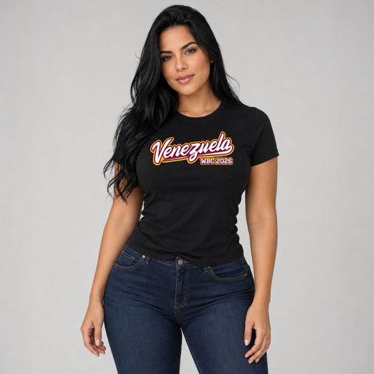 Polera Venezuela WBC 2026 | World Baseball Classic | Mujer