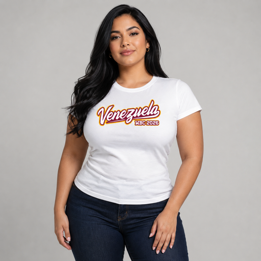 Polera Venezuela WBC 2026 | World Baseball Classic | Mujer