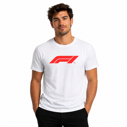 Polera Fórmula 1 Racing Premium | Camiseta F1 Unisex 100% Algodón | Six60th