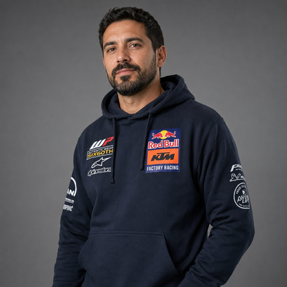 Poleron KTM RedBull Factory Racing Azul