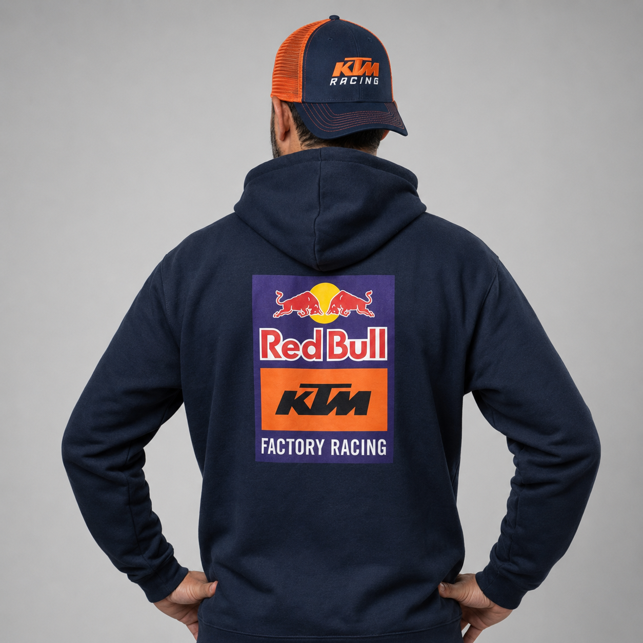 Poleron KTM RedBull Factory Racing Azul