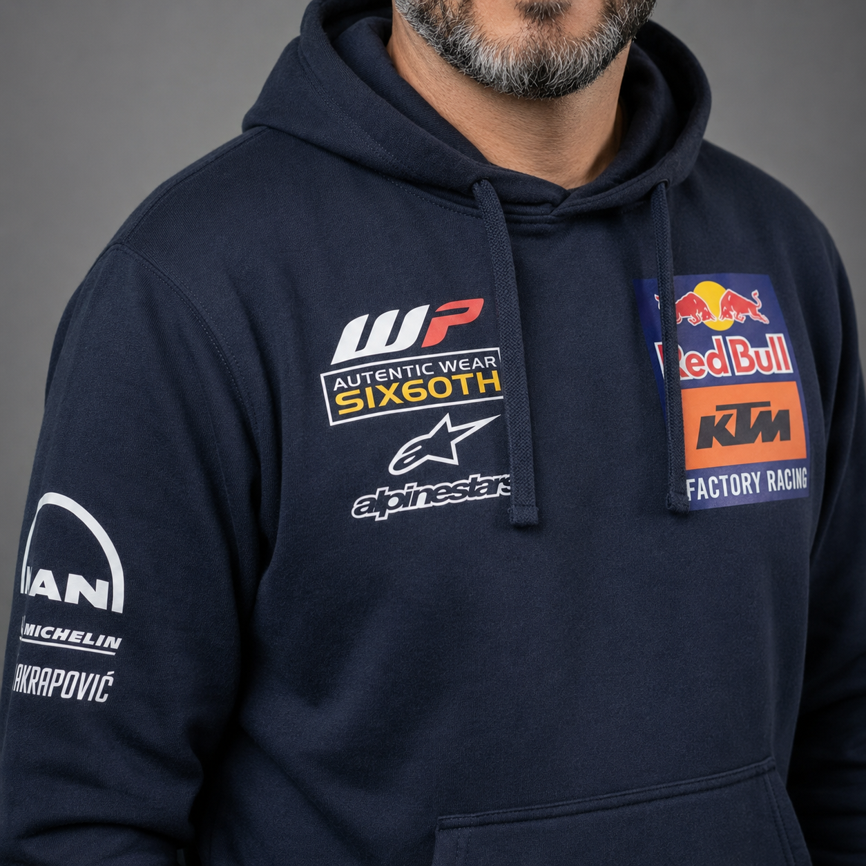 Poleron KTM RedBull Factory Racing Azul