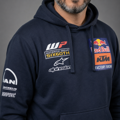 Poleron KTM RedBull Factory Racing Azul