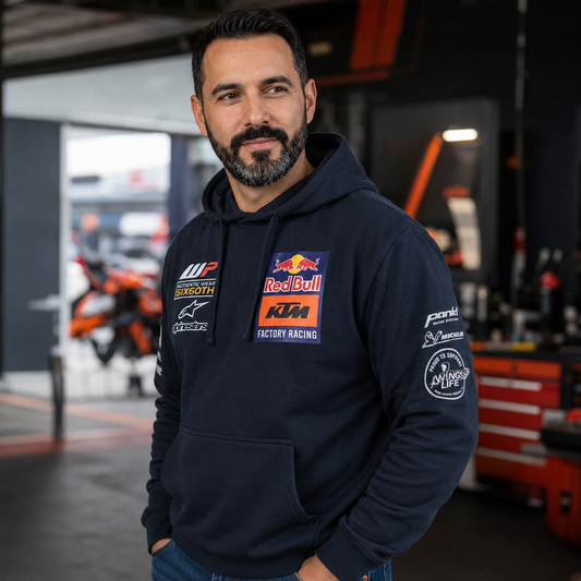 Poleron KTM RedBull Factory Racing Azul