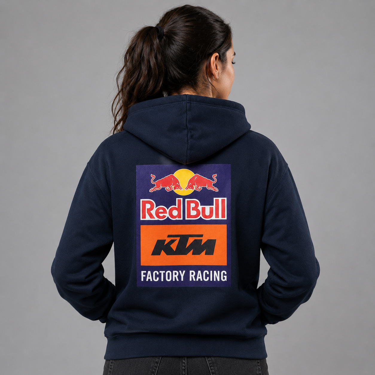 Poleron KTM RedBull Factory Racing Azul