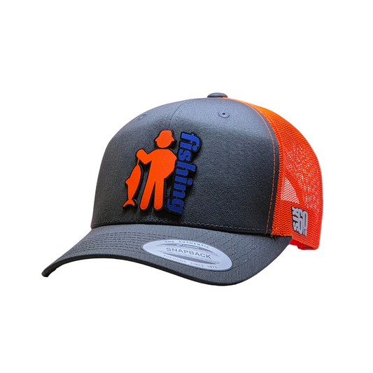 Gorra Premium Fishing | Relieve 3D | YP Classics® Retro Trucker | Six60th