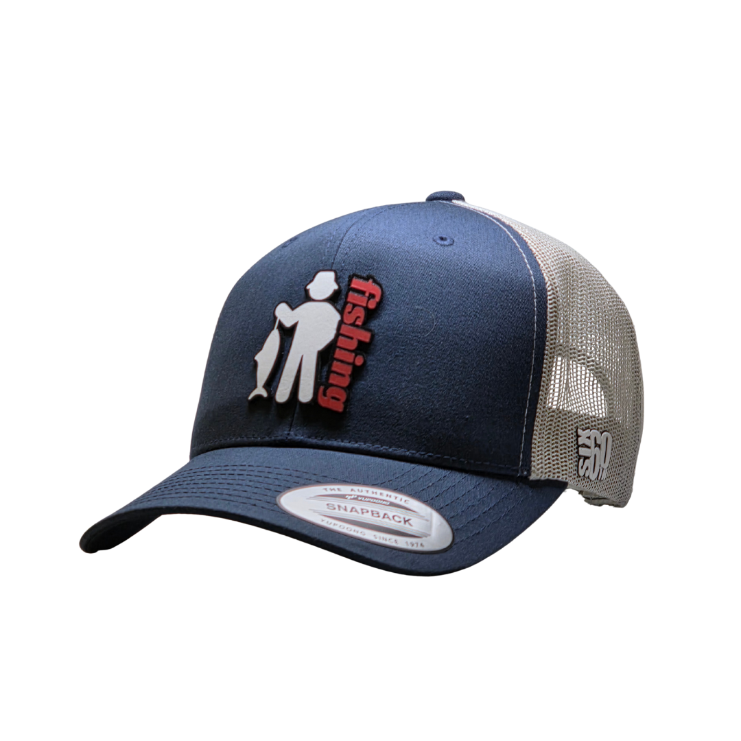 Gorra Premium Fishing | Relieve 3D | YP Classics® Retro Trucker | Six60th