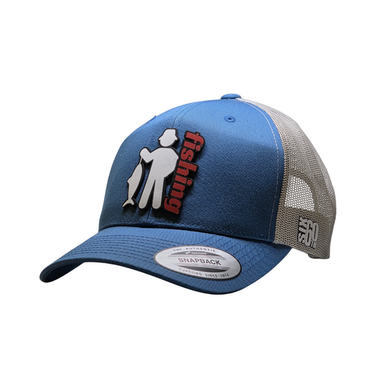 Gorra Premium Fishing | Relieve 3D | YP Classics® Retro Trucker | Six60th