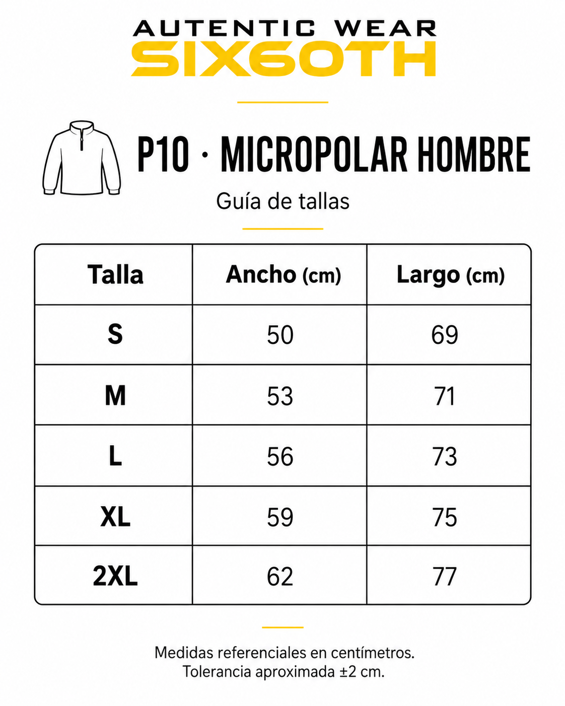 P11 Micropolar Mujer Personalizado 155 g | Six60th