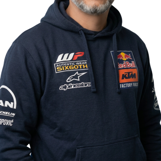 Poleron KTM RedBull Factory Racing Azul