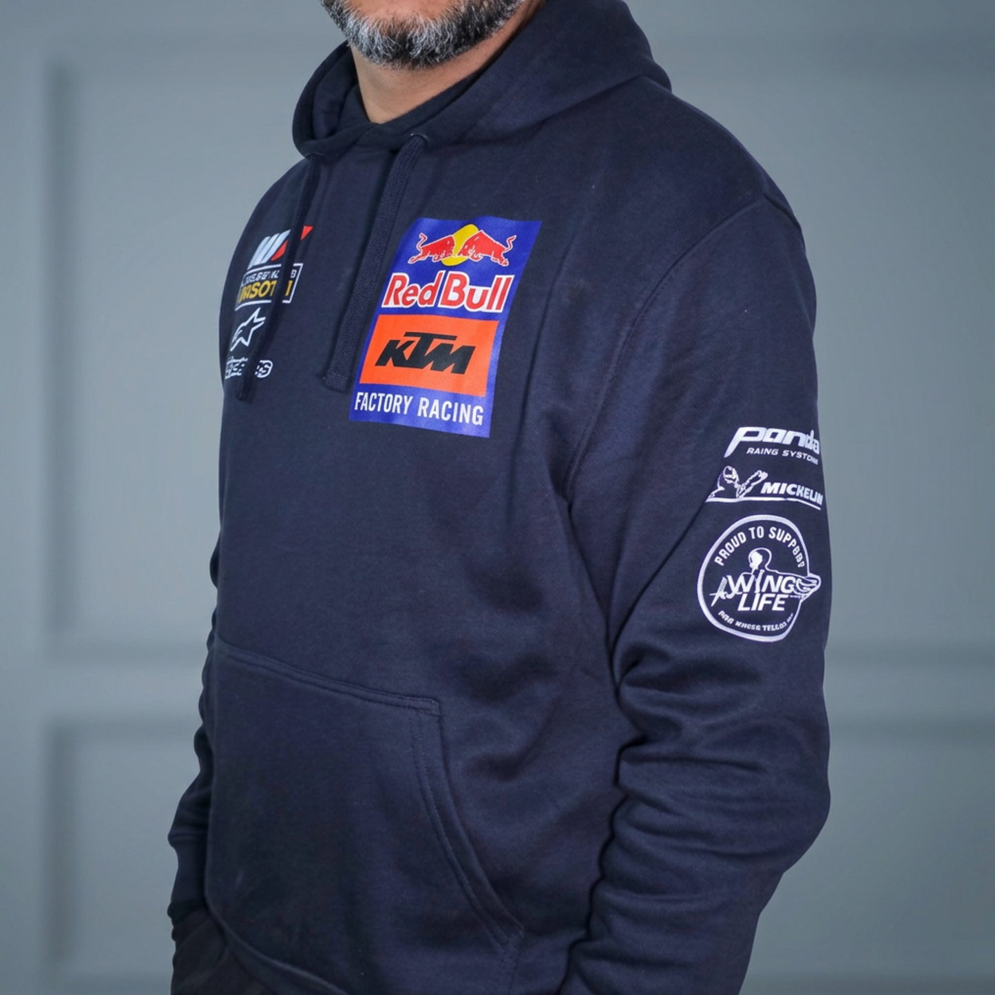Poleron KTM RedBull Factory Racing Azul